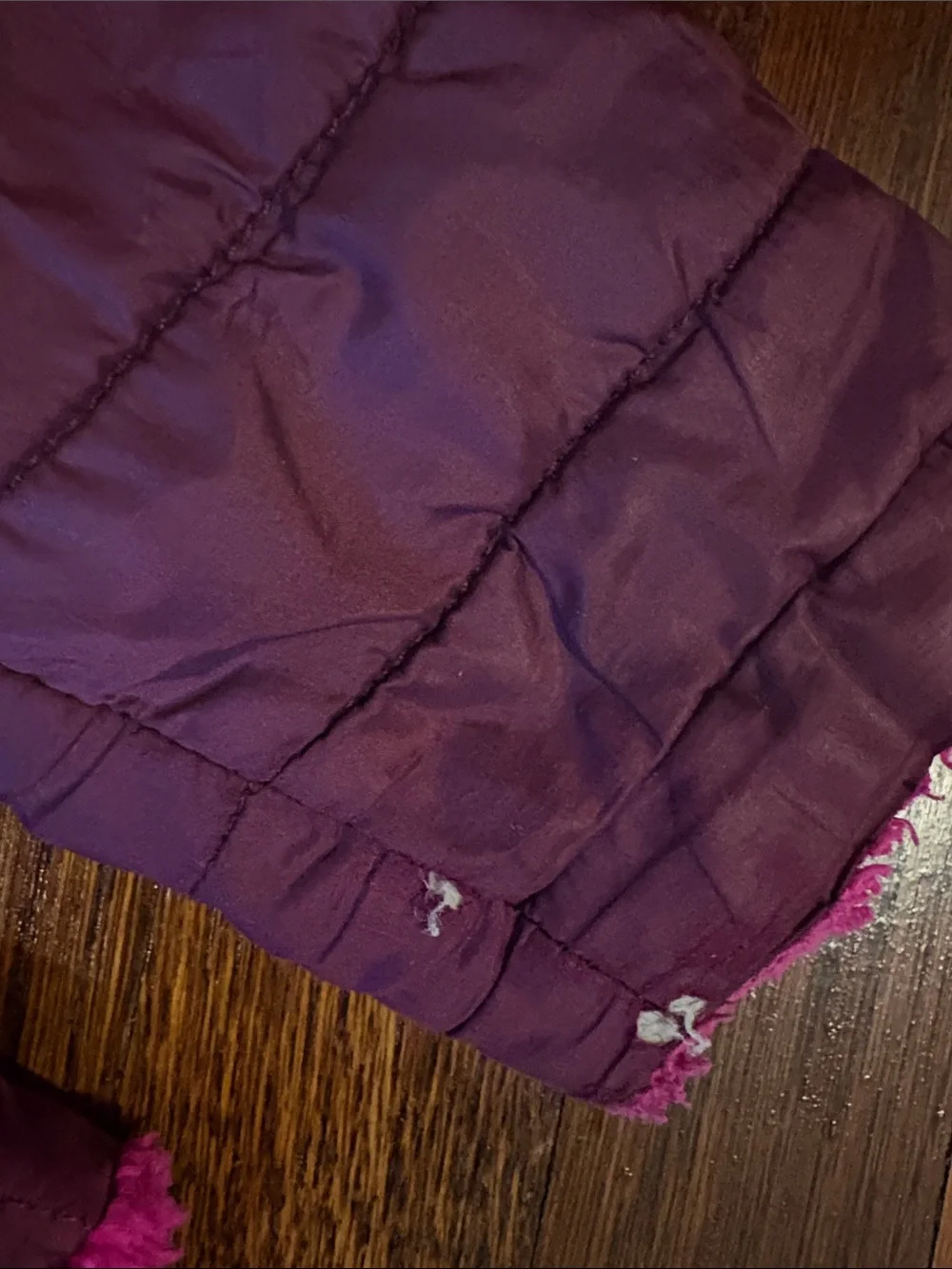 Girls The North Face Girls' Plum Jacket with Pink Fleece Lining
